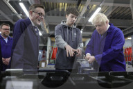 Prime Minister Boris Johnson visits Blackpool