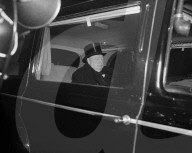 ACCESSION COUNCIL MEETS AT ST JAMES'S PALACE.  6.2.52.    A meeting of the Accession Council was summoned this evening to proclaim the Accession of the new Sovereign after the death of King George VI.          PHOTO SHOWS : Mr Winston Churchill, the Prime