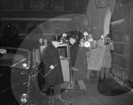 ACCESSION COUNCIL MEETS AT ST JAMES'S PALACE.  6.2.52.    A meeting of the Accession Council was summoned this evening to proclaim the Accession of the new Sovereign after the death of King George VI.          PHOTO SHOWS : Mr Winston Churchill, the Prime