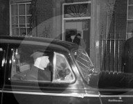 THE KING'S DEATH - PREMIER LEAVES FOR PARLIAMENT AFTER SPECIAL CABINET MEETING 6-2-52 Britain's King died peacefully in his sleep at Sandringham, Norfolk early today. A special cabinet meeting at No. 10 Downing Street, London, followed the official announ