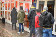 NEWS - Coronavirus:  Impfaktion gegen Corona im Rotlichtmillieu in der Herbertstrasse in Hamburg