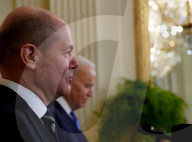 NEWS - US-Präsident Biden und Bundeskanzler Scholz an Pressekonferenz im Weissen Haus