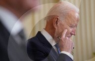 NEWS - US-Präsident Biden und Bundeskanzler Scholz an Pressekonferenz im Weissen Haus