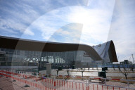 NEWS - Olympische Winterspiele 2022: Menschenleerer Bahnhof am Austragungsort Yanqing