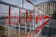 NEWS - Olympische Winterspiele 2022: Menschenleerer Bahnhof am Austragungsort Yanqing