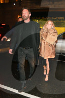 PEOPLE - Jennifer Lopez und Ben Affleck kommen vom Abendessen in der POLO BAR
