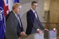 Prime Minister Boris Johnson visits Nato and Poland