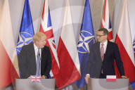 Prime Minister Boris Johnson visits Nato and Poland