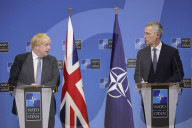 Prime Minister Boris Johnson visits Nato and Poland