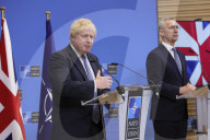 Prime Minister Boris Johnson visits Nato and Poland