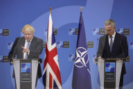 Prime Minister Boris Johnson visits Nato and Poland