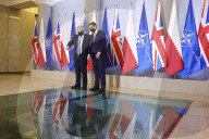 Prime Minister Boris Johnson visits Nato and Poland