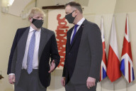 Prime Minister Boris Johnson visits Nato and Poland
