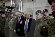Prime Minister Boris Johnson visits Nato and Poland