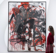 Emilio Vedova: documenta 7 exhibition at Thaddaeus Ropac gallery, London.