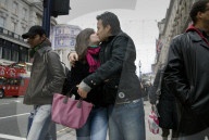Kisses through the decades by Brian Harris