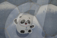 NEWS - Olympische Winterspiele 2022: Schneefall in Peking