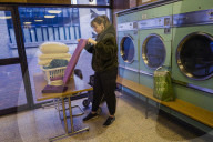 How the UK’s dutiful launderette is fading under Covid and energy prices.