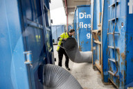 Can bitcoin be sustainable? Inside the Norwegian mine that also dries wood.