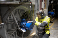 Can bitcoin be sustainable? Inside the Norwegian mine that also dries wood.