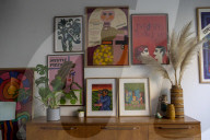 Home is where the art is.