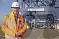 Jacob Rees-Mogg visits the port of Felixstowe