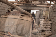 NEWS - Ukraine: Artillerieeinschläge in der Stadt Stanytsia Luhanska