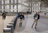 Windy weather in London as Storm Eunice hits the UK