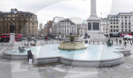 Windy weather in London as Storm Eunice hits the UK