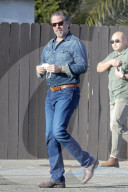 A beaming Hunter Biden puts his mounting scandals aside to enjoy a two-hour lunch with friends at a fish restaurant in Malibu. 
