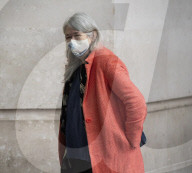 Dame Mary Beard arriving for Sunday Morning with Sophie Raworth at the BBC