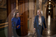 Foreign Secretary Liz Truss meets Nancy Pelosi