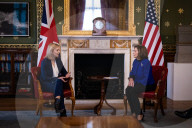 Foreign Secretary Liz Truss meets Nancy Pelosi