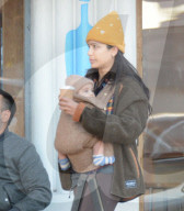 PREMIUM EXCLUSIVE Freida Pinto and Cory Tran first pictures with baby 