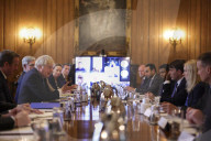 Prime Minister Boris Johnson Regulators Round Table