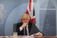 Prime Minister Boris Johnson holds G7 Call on Ukraine