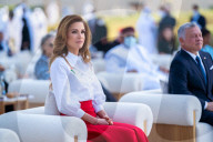 Rania und Abdullah bei der Verleihung des 2022 Zayed Award in Abu Dhabi