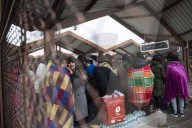 Arrival of the refugees to Przemysl, Poland - 28 Feb 2022