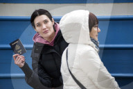 Arrival of the refugees to Przemysl, Poland - 28 Feb 2022