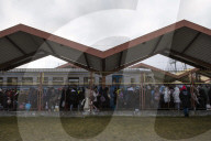 Arrival of the refugees to Przemysl, Poland - 28 Feb 2022