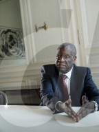 Doctor Denis Mukwege, gynaecologist, human rights activist and Nobel Peace Prize laureate.