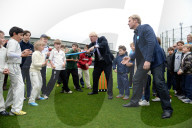 Mayor Boris Johnson and Shane Warne