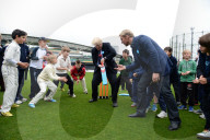 Mayor Boris Johnson and Shane Warne