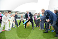Mayor Boris Johnson and Shane Warne
