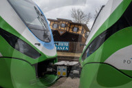 NEWS - Ukraine-Konflikt: Ukrainische Flüchtlinge am Bahnhof von Uherce in Polen