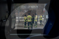 NEWS - Ukraine-Konflikt: Ukrainische Flüchtlinge am Bahnhof von Uherce in Polen