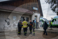 NEWS - Ukraine-Konflikt: Ukrainische Flüchtlinge am Bahnhof von Uherce in Polen