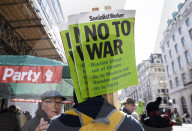 Say No to War protest London