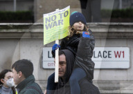 Say No to War protest London