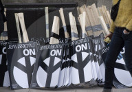 Say No to War protest London